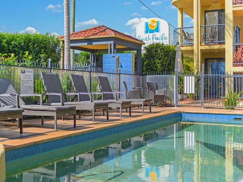 South Pacific Apartments Порт-Маккуори Экстерьер фото